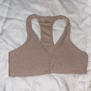 Peach heather ALO base bra
